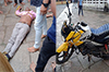 Youth drives bike straight into Kadri temple yard; creates ruckus